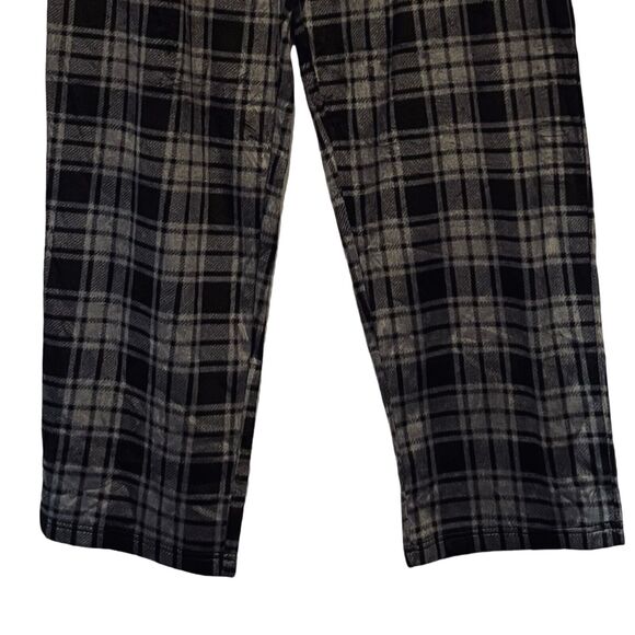 Stafford Sleep Pants Mens Size XXL Blue Plaid Pull On Elastic Waist Soft NWT - Picture 5 of 7